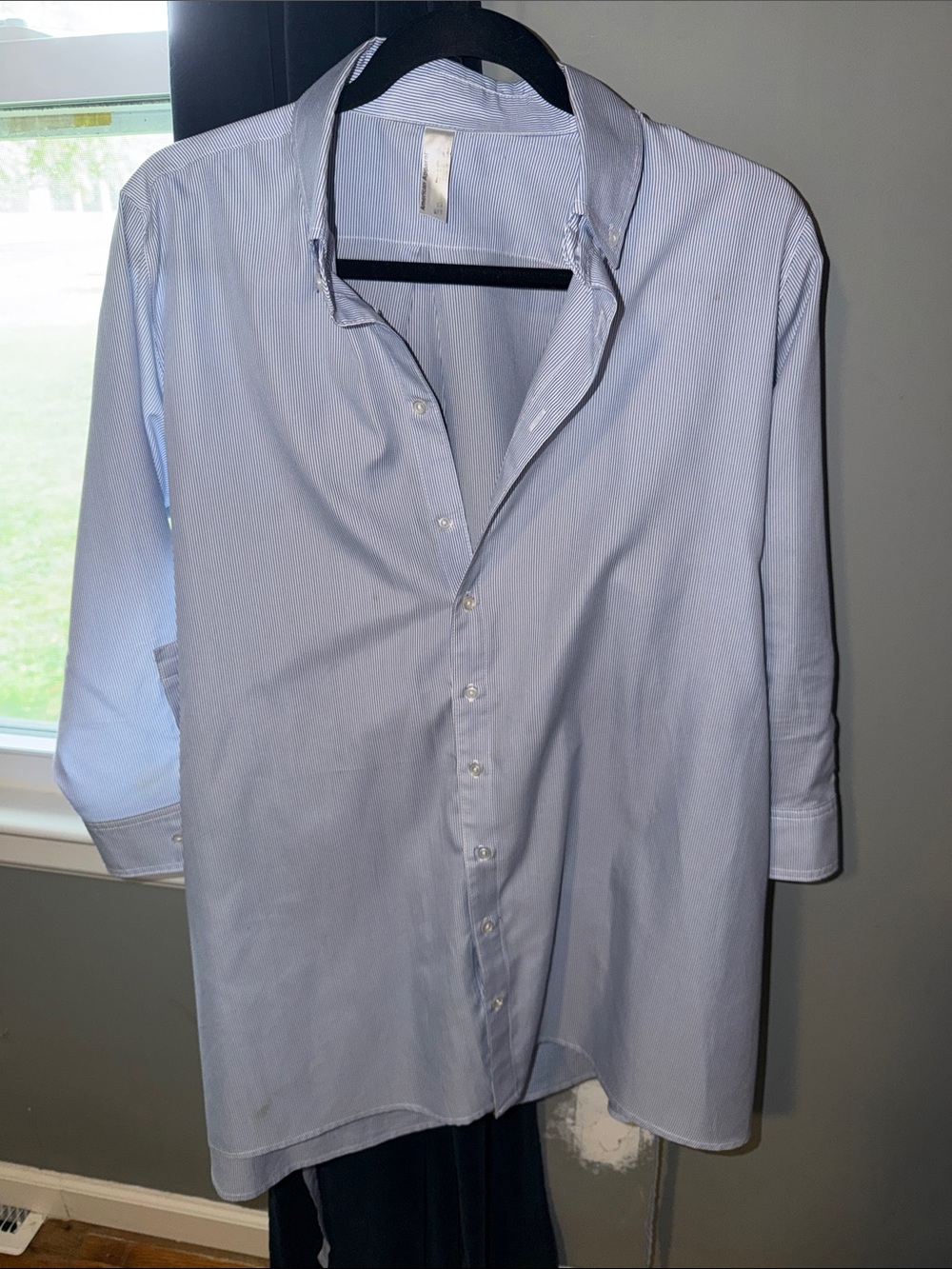 American Apparel Light Blue Button-Down Dress Shirt